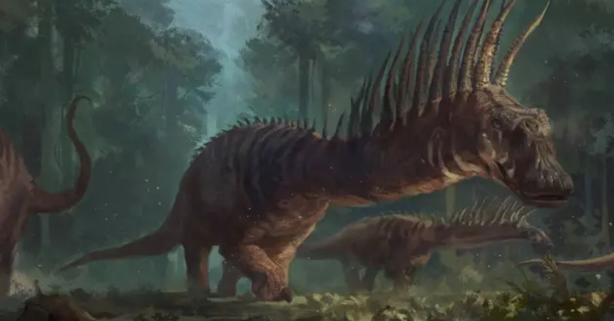 Shocking discovery in archeology! Newly discovered dinosaur has short hairstyle and sharp spikes