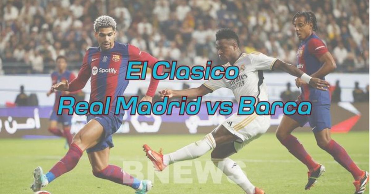 Real Madrid vs Barca! The El Clasico match is considered the most anticipated encounter since the era between Cristiano Ronaldo and Lionel Messi ended.